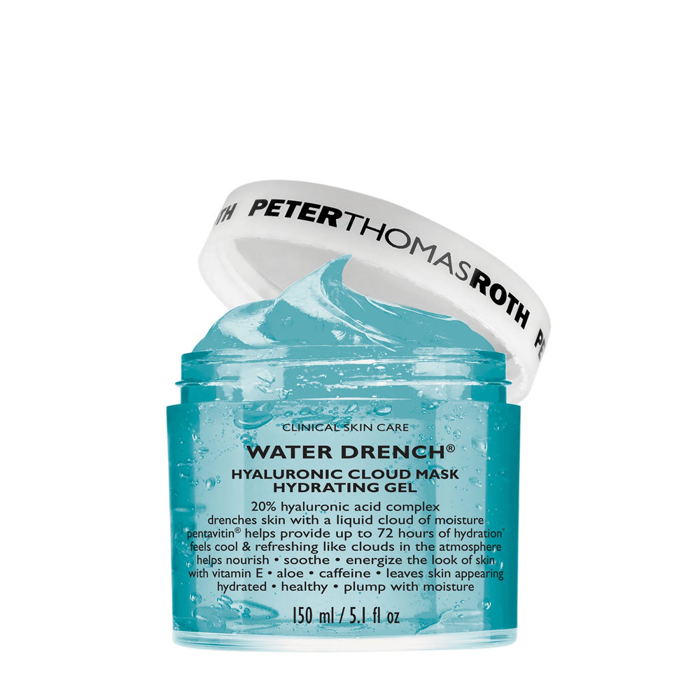 Peter Thomas Roth Water Drench® Hyaluronic Cloud Mask Hydrating Gel 150ml - Зволожуюча гелева маска для обличчя з гіалуроновою кислотою - фото №1 Peter Thomas Roth Water Drench® Hyaluronic Cloud Mask Hydrating Gel 150ml - Зволожуюча гелева маска для обличчя з гіалуроновою кислотою - фото №1